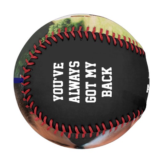 未来のパパ養子縁組のお父さんの日 野球ボール (正面左)