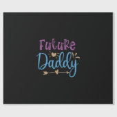 未来のパパ ラッピングペーパー (フラット)