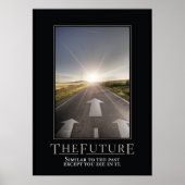 未来のパロディやる気を起こさせるポスター ポスター (正面)