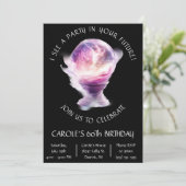 未来のパーティー、クリスタルボール誕生日 招待状 (スタンド正面)