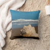 未来のビーチ クッション (ブランケット)