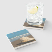 未来のビーチ ストーンコースター (横)