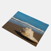 未来のビーチ ドアマット (アングル)