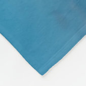 未来のビーチ フリースブランケット (角)