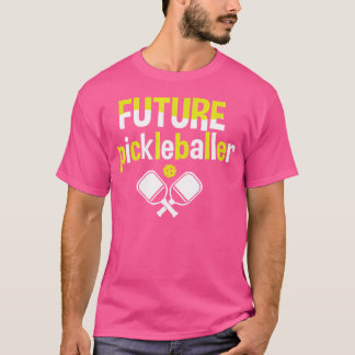 未来のピックボール選手の服キッズボーイズPickleb Tシャツ