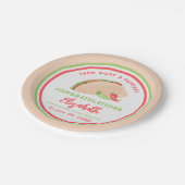 未来のフィエスタ卒業のタコ ペーパープレート (アングル)