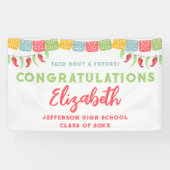 未来のフィエスタ卒業パーティーのタコ 横断幕 (横)