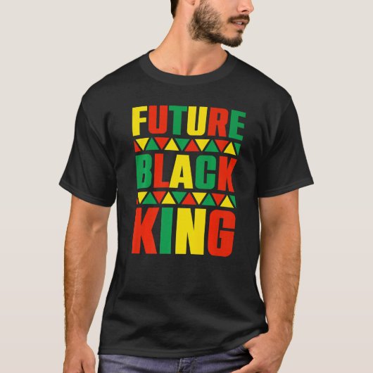 未来のブラックキング Tシャツ (正面)