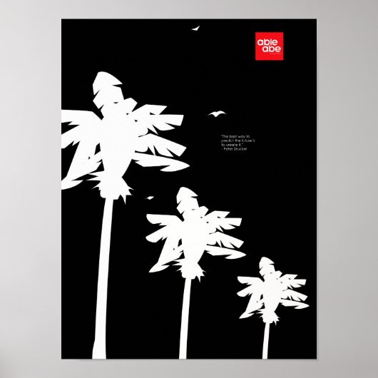 未来のポスターを作成する ポスター (正面)