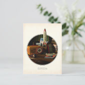 未来のポストカードとの静物画 ポストカード (スタンド正面)