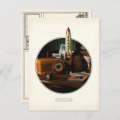 未来のポストカードとの静物画 ポストカード (正面/裏面)