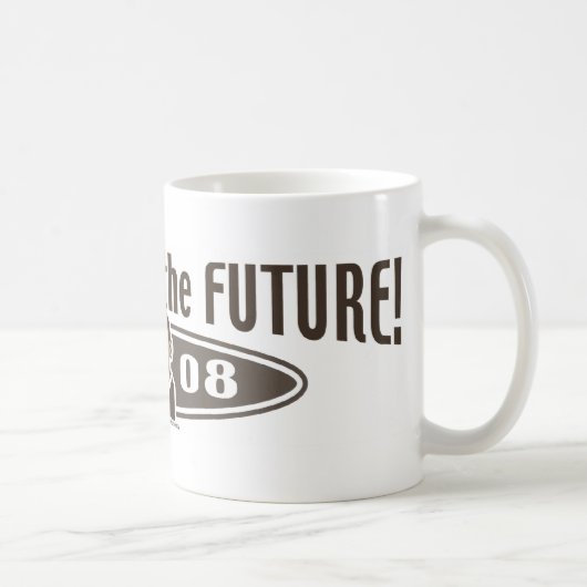 未来のマグのためのバラク コーヒーマグカップ (右)