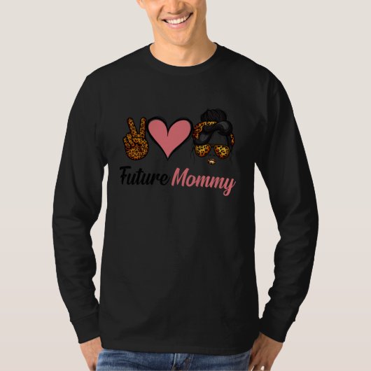 未来のママ Tシャツ (正面)