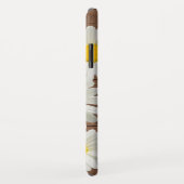 未来のミセスかわいらしデイジーホワイトフローラ素朴ウッド Case-Mate iPhoneケース (裏面/右)