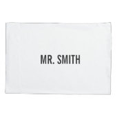 未来のミセスとミスター 枕カバー (裏面-左)