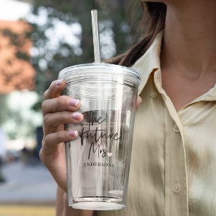 未来のミセスと君の名前  美しいモダンギフト アクリルタンブラー