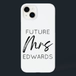未来のミセスカスタムズ姓の花嫁は婚約者になる Case-Mate iPhone 14 PLUSケース<br><div class="desc">これは未来のミセスカスタムズ姓Bride Be Fiance iPhone Case!</div>