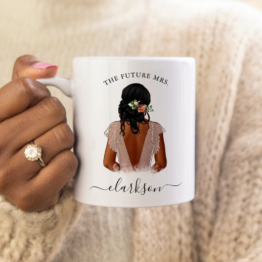 未来のミセスパーソナライズされたフォトコーヒーマグ コーヒーマグカップ