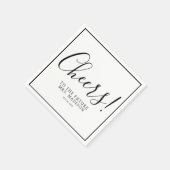 未来のミセスミニマルとシック | ナプキ結婚ンス スタンダードカクテルナプキン (角)