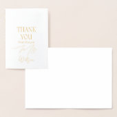 未来のミセス感謝していユー 箔カード (ディスプレー)