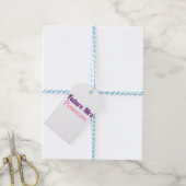 未来のミセス新しい名前結婚花嫁のバチェロレッテ部分 ギフトタグ (より糸付き)