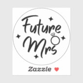 未来のミセス書道澄んビニールのシール シール (シート)