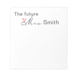 未来のミセス自分カスタマイズのこと！ ノートパッド