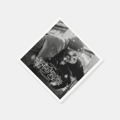 未来のミセス・ウィンター・婚約 スタンダードカクテルナプキン (角)