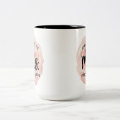 未来のミセス·ウォーターカラー·フローラ·マグ ツートーンマグカップ (中央)