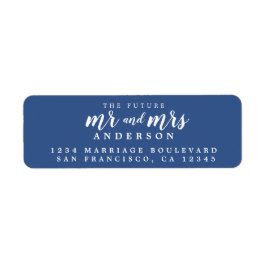 未来のミセス・クラシックミセス・結婚差出人住所 ラベル