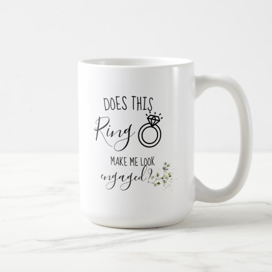 未来のミセス・グリーナリー 婚約記念品 これから花嫁 コーヒーマグカップ (右)