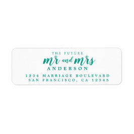 未来のミセス・グリーン・インクスクリプト差出人住所 ラベル
