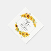 未来のミセス・ブライダルシャワー・ナプキンスへの応援 スタンダードカクテルナプキン (角)