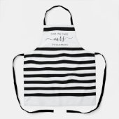 『未来のミセス·ブラック·エレガントモダン』 エプロン (正面)