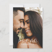 未来のミセス |ボホマスタードブライダル&ブランチ 招待状 (裏面)