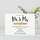 未来のミセス・ミセス・カスタム婚約パーティ 招待状 (スタンド正面)