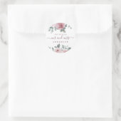 未来のミセス・ミセス・フローラ・ダスティー・ピンク・バーガンディ ラウンドシール (バッグ)