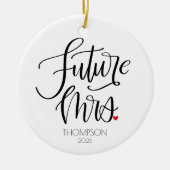 未来のミセス | 写真になる花嫁 セラミックオーナメント (正面)