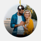 未来のミセス | 写真になる花嫁 セラミックオーナメント (裏面)