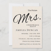 未来のミセス 招待状 (正面)
