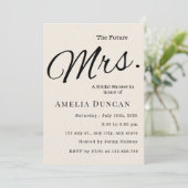 未来のミセス 招待状 (スタンド正面)