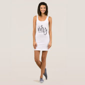 「未来のミセス」＋相手の苗字  - スクリプト Tシャツ (正面フル)