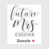 未来のミセス・花嫁 シール (シート)