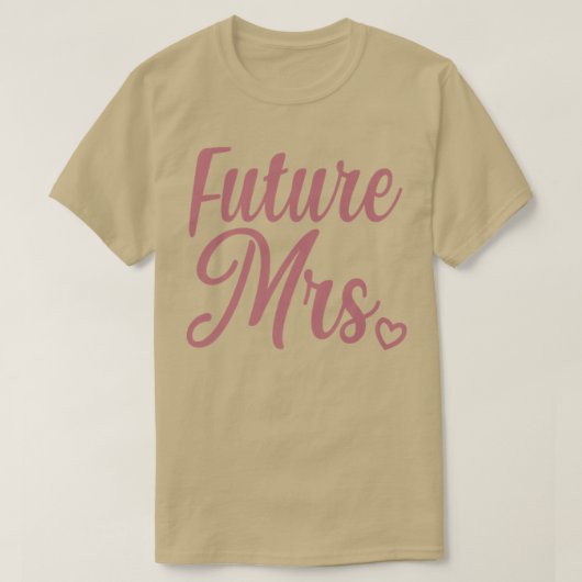 未来のミセス Tシャツ (デザイン正面)