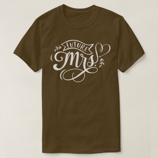 未来のミセス Tシャツ (デザイン正面)