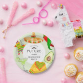 未来のメキシコの卒業式パーティーのタコ ペーパープレート (パーティー)