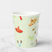 未来のメキシコの卒業式パーティーのタコ 紙コップ (右)