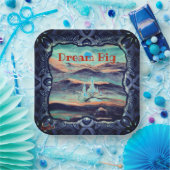 未来のライトドリームビッグ ペーパープレート (パーティー)