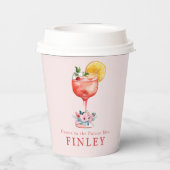 未来のライトピンクさんに乾杯 紙コップ (裏面)