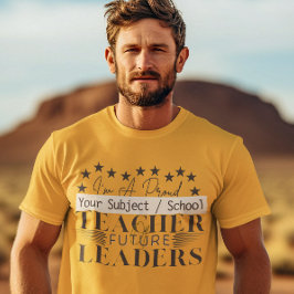 未来のリーダーの先生 小学校の先生 Tシャツ